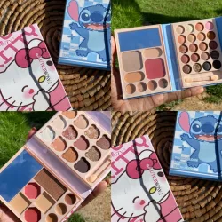*Paleta de Sombras Multi Funcionales con diseño de Stitch y Kitty* 💖