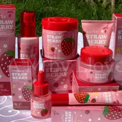 *Rutina Completa de SkinCare de Fresas 🍓 + Vitamina C Sadoer* 🍓