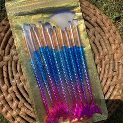 Set de brochas Cola de Sirena 🧜‍♀️ 
