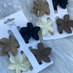 *Set de Pellizcos Hawaianos Matte* 🌺