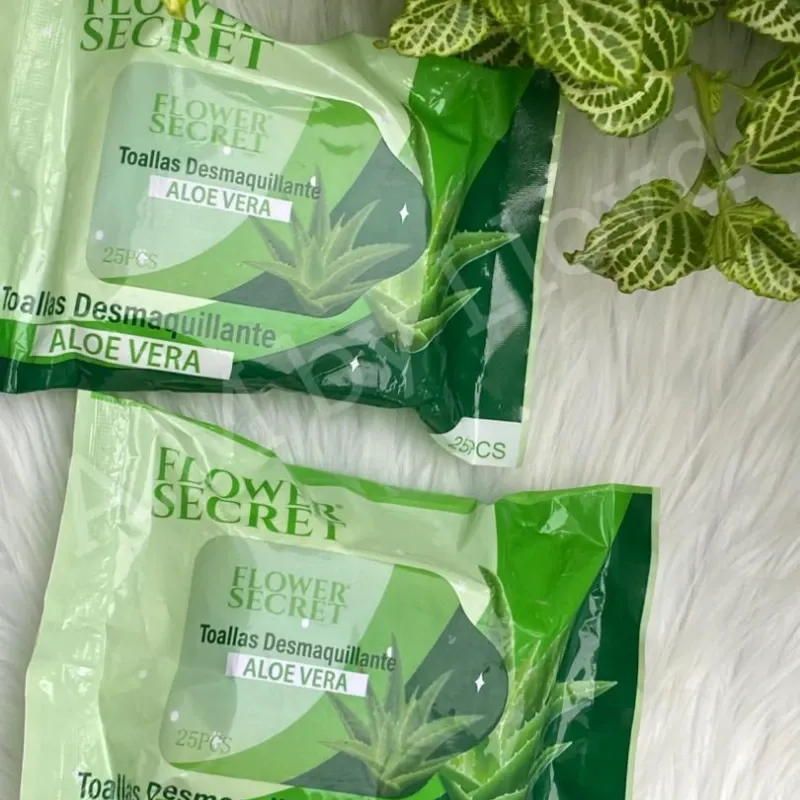 *Toallitas Desmaquillantes de Aloe Vera* 🌿