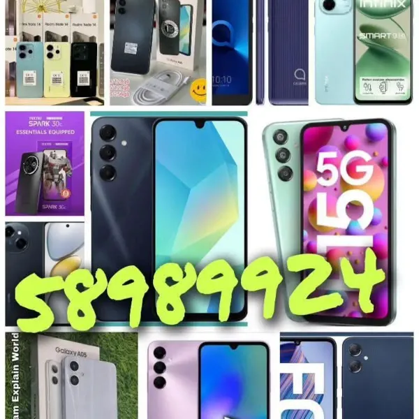 Venta de Teléfonos Nuevos en caja 📦 
Garantia de 7 dias 
Traen todos sus accesorios 
Domicilio gratis 
Todo por complacer al cliente 