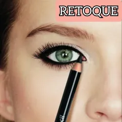 🖌️ Retoque del Delineado Negro Inferior