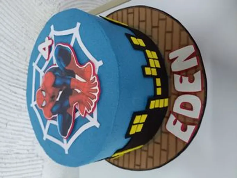 Cake de Spiderman 