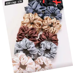 Felpas scrunchies de satin