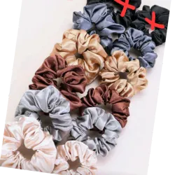 Felpas scrunchies de satin