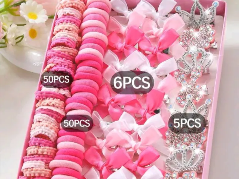 SETS VARIADOS DE ACCESORIOS PARA EL CABELLO LAS NENAS 