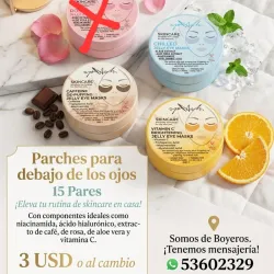 Parches para debajo de los ojos