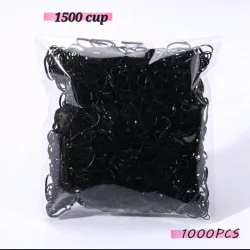 Set de 1000 liguitas negras