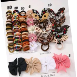 Set de 117 piezas de accesorios para el cabello