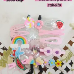 Set de 14 hebillitas