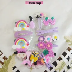 Set de 14 hebillitas