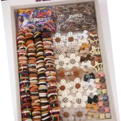 Set de 832 piezas de accesorios para el cabello
