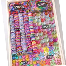 Set de 860 piezas de accesorios para el cabello