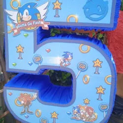Piñata de número