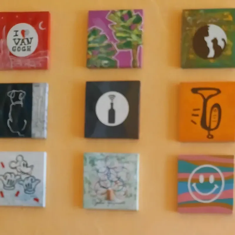 Cuadros de lienzo pintados 