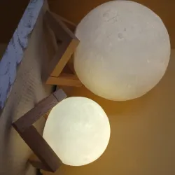 Lámpara de Luna 3D