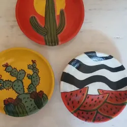 Platos de cerámica 