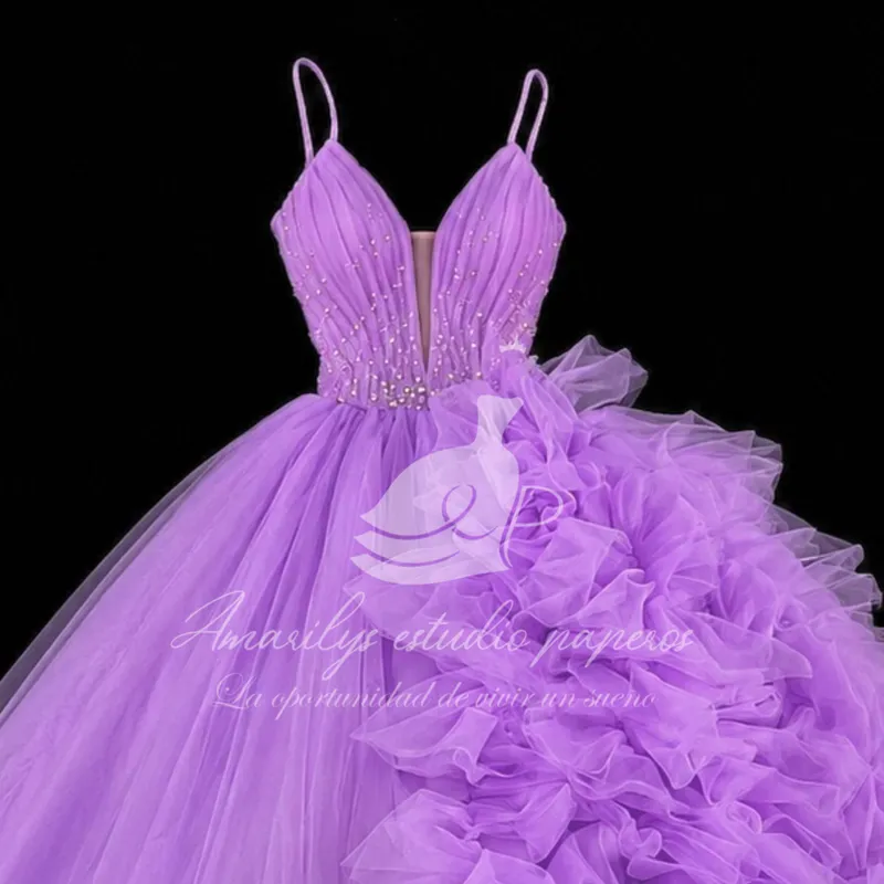 TRAJE EXCLUSIVO LILA DE ENSUEÑO