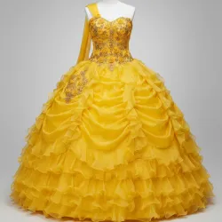 TRAJES COLOR AMARILLOS