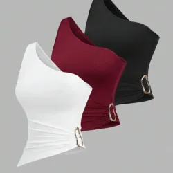 Blusa de un hombro