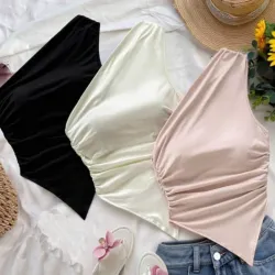 Blusas de un hombro modelo 2