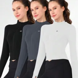 Enguatadas blanca, gris y negra