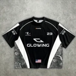 Pullover negro Glowing