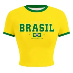 Pullover amarillo de Brasil 