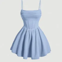 Vestido corte princesa