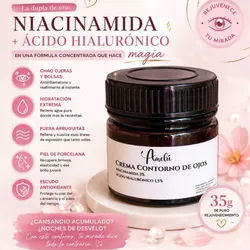 Contorno de ojos ( niacinamida y Ácido Hialurónico) 