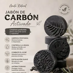 Jabón Carbón Activado