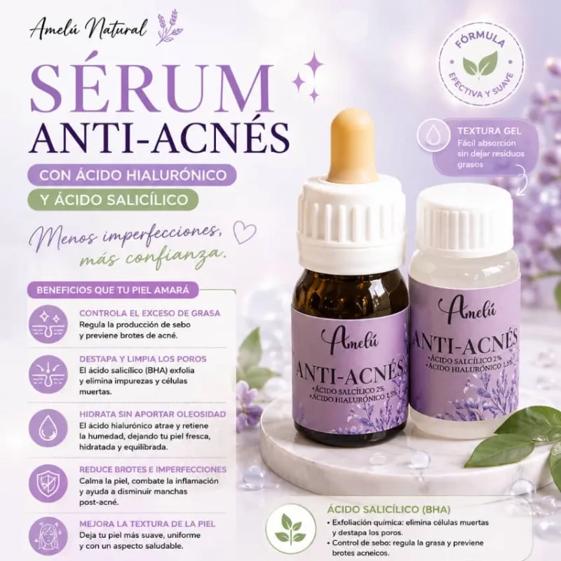 Serum Anti Acnés 🌿
