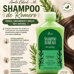 Shampoo de Romero 350ml 