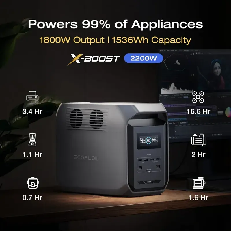 Ecoflow Delta 3 Modelo 1500 