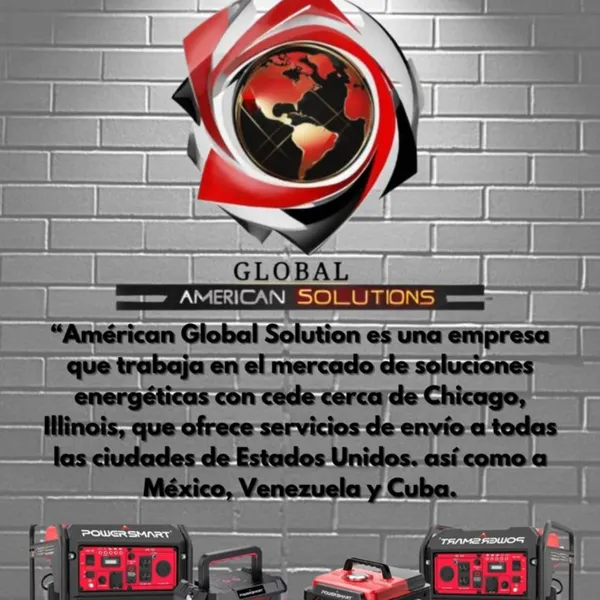👸🏻Damas y Caballeros🤵🏻‍♂️
🔱Sean bienvenidos a la comunidad de AGS
⚡American Global Solutions☀️
Esta nueva empresa se dedicará al mercado de soluciones
(energéticas en un inicio)
Venderemos todo tipo de productos para satisfacer las necesidades existentes en Cuba y parte de América Latina.
Cualquier duda llamar o escribir a los números aquí oresentes
Todos Nuestros Productos son de Calidad 
Damos Garantía de 35 días 
Contamos con un Ingeniero Eléctrico de más de 20 años en el sector 
Tenemos Atencion al Cliente exclusiva.
24 Horas de Prueba para probar la calidad y funcionabilidad de su producto.
Tenemos rebajas x Cantidad y x Encargo
Contratamos Gestores continuamente para hacer llegar nuestros productos a más clientes 

Enlace a nuestro Grupo de WhatsApp 

https://chat.whatsapp.com/GcBbMHD6Mq4DmqgH1tHzY1
