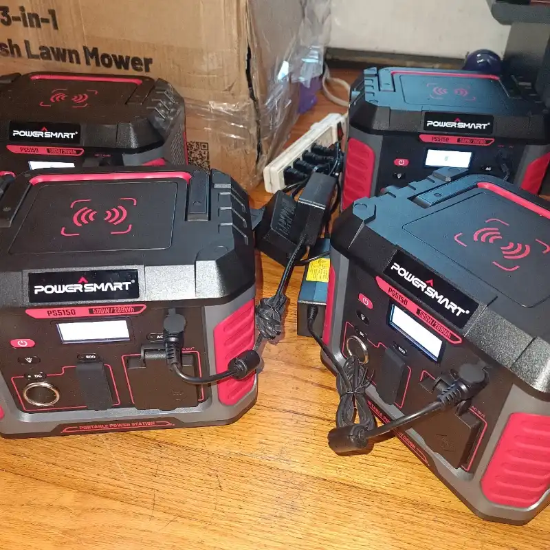 Estación de Energía Portátil PowerSmart  Potencia 1000W/500W.           Precio x unidad 290 USD 