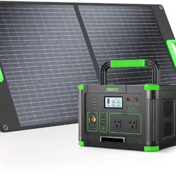 Estacion EB500 con panel solar de 100W