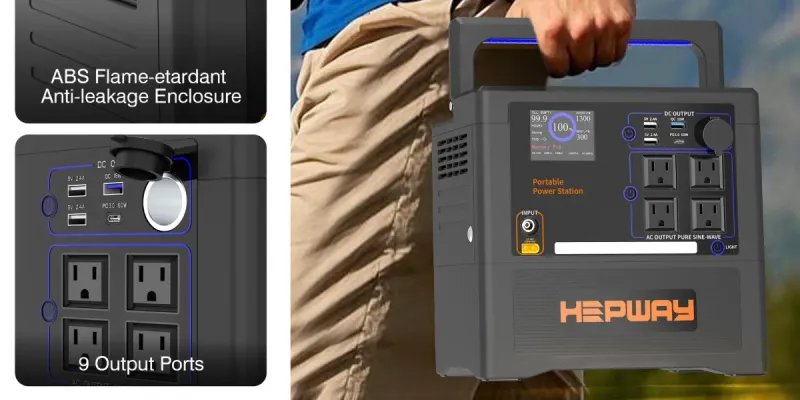Estación Energía HEPWAY 1300W/1154WH