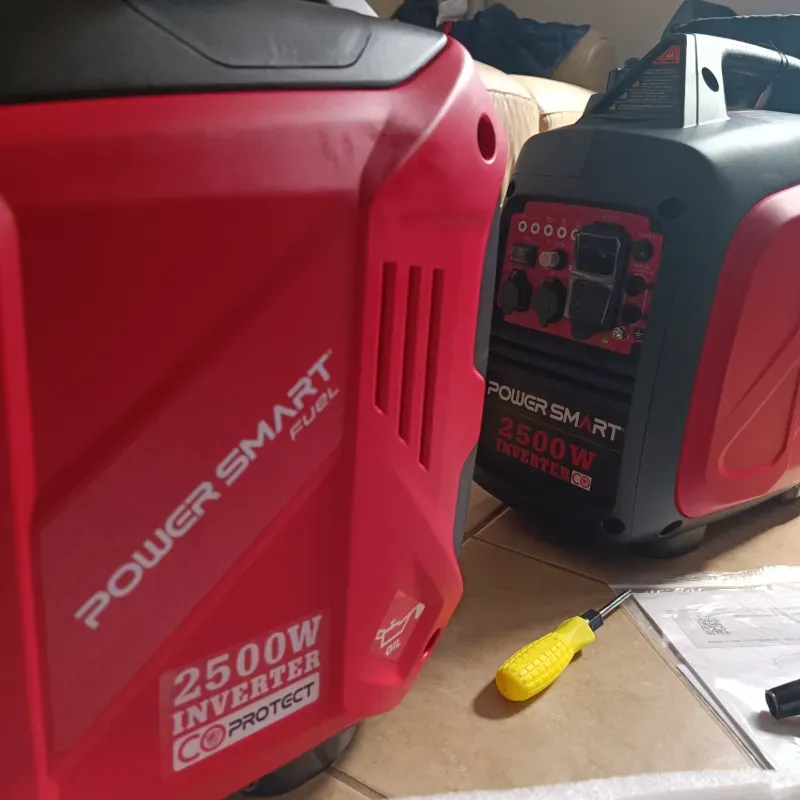 Generador de Corriente PowerSmart Potencia 2580W/1900W.  