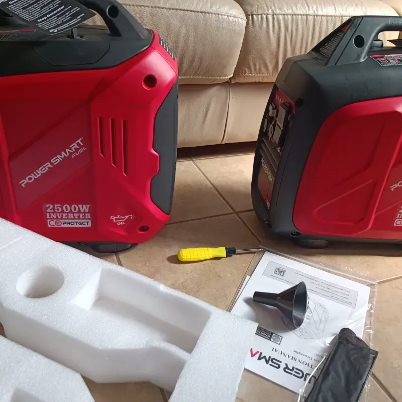 Generador de Corriente PowerSmart Potencia 2580W/1900W.  