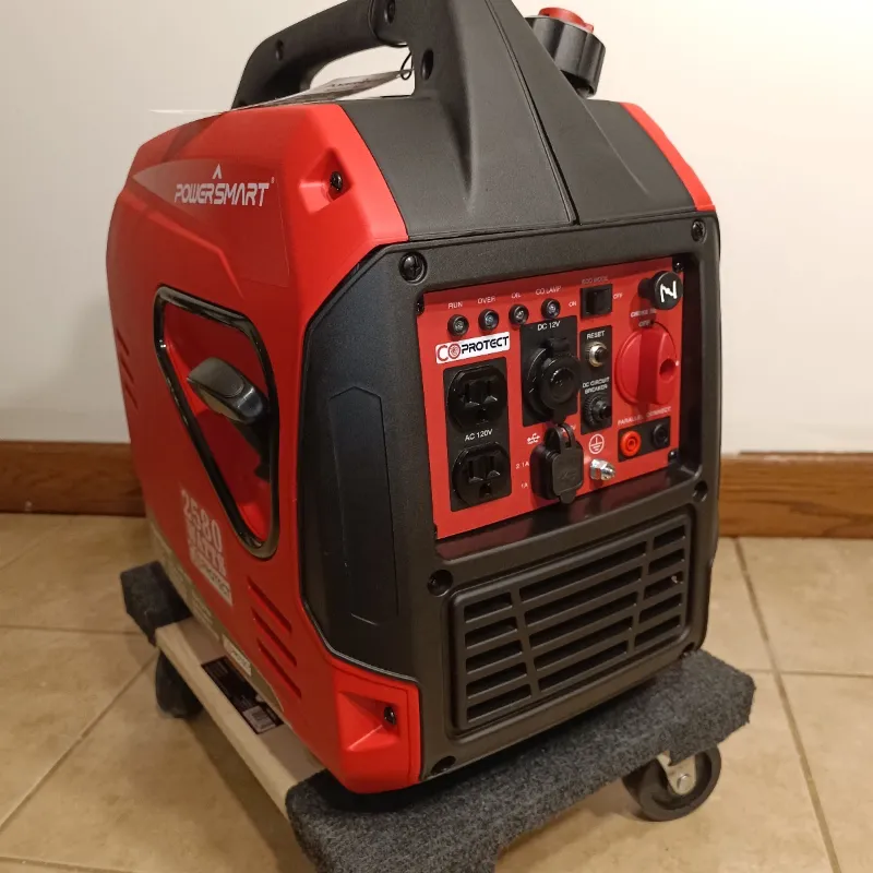 Generador de Corriente PowerSmart Potencia 2580W/1900W.  Precio x Unidad 780 USD