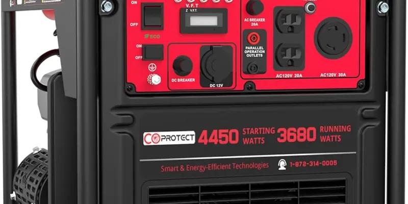 Generador Eléctrico PowerSmart Potencia 4450W/3680W Precio x Unidad 960 USD 