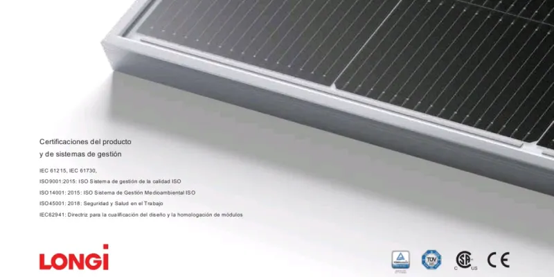 Paneles Solares Longi 615 W 