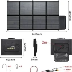 Paneles Solares LYUAN 300W