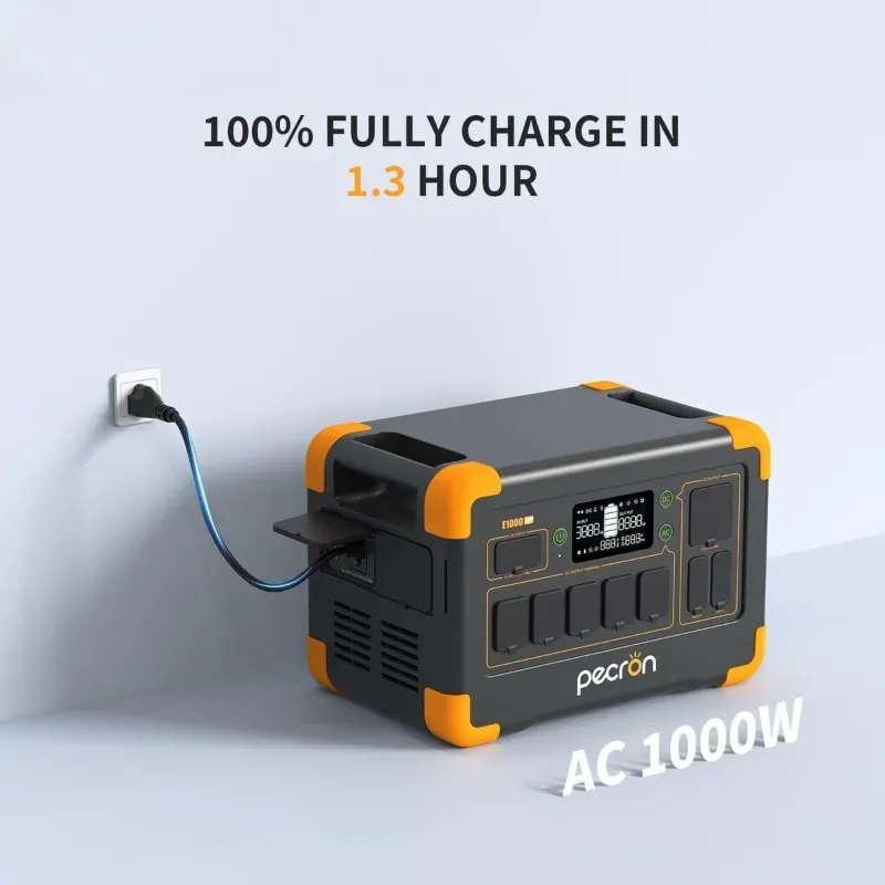 🔋 Pecron E1000LFP – Estación de Energía 1024 Wh / 1800 W