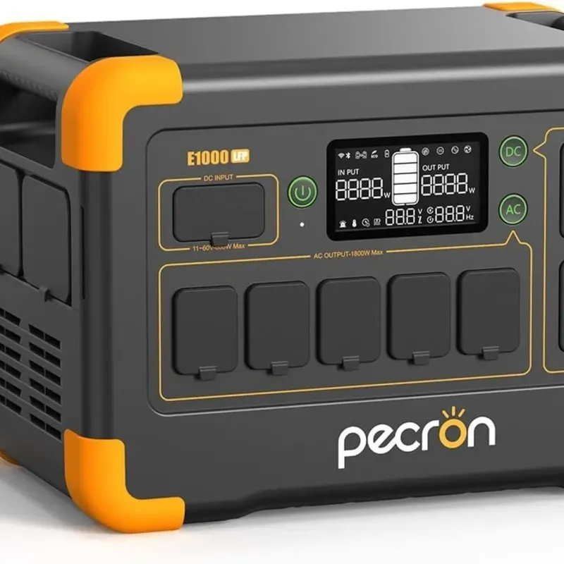 🔋 Pecron E1000LFP – Estación de Energía 1024 Wh / 1800 W