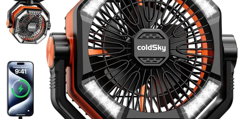 Ventilador Recargable Marca Cold Sky