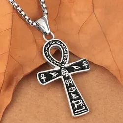 Cadena con dije llave Ankh