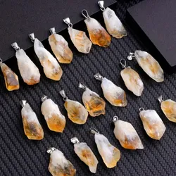 Collar con colgante de Citrino.